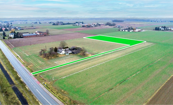 działka na sprzedaż - Niedrzwica Duża, Strzeszkowice Duże