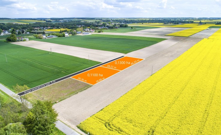działka na sprzedaż - Niedrzwica Duża, Niedrzwica Kościelna