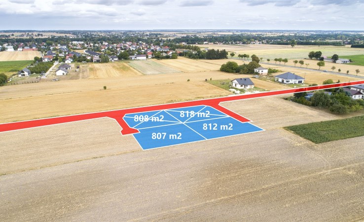 działka na sprzedaż - Niedrzwica Duża