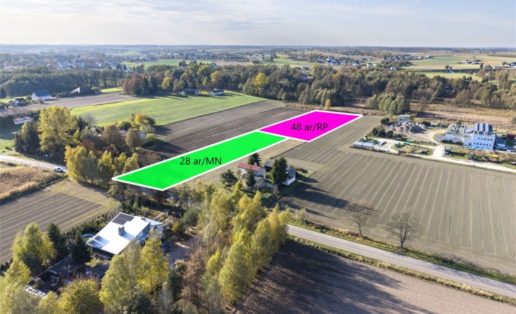 działka na sprzedaż - Niedrzwica Duża