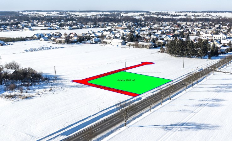 działka na sprzedaż - Niedrzwica Duża