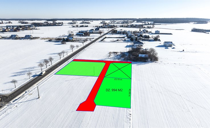działka na sprzedaż - Niedrzwica Duża