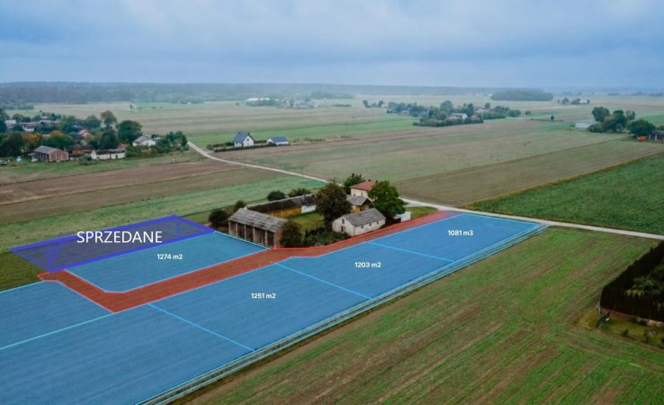 działka na sprzedaż - Niedrzwica Duża, Osmolice-Kolonia